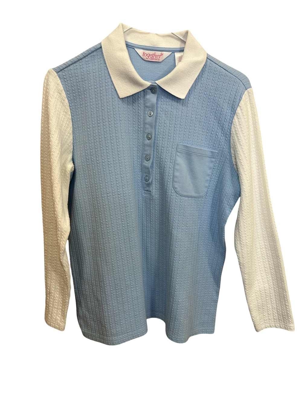 Together Classics Blue And White Shirt
Medium
